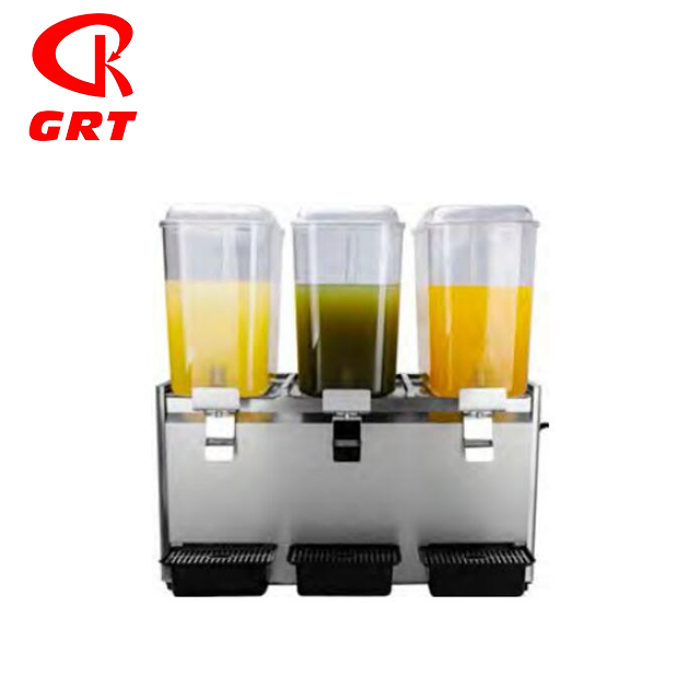 GRT-LP18*3 18Lx3 Tripletank Cooling Spray Juice Dispenser 