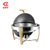 GRT-721BGH Buffet Stainless Steel Food Warmer Round Chafing Dish