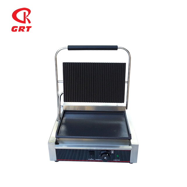 GRT-820A Hot Sale Electric Panini Sandwich Grill for Grilling Sandwich
