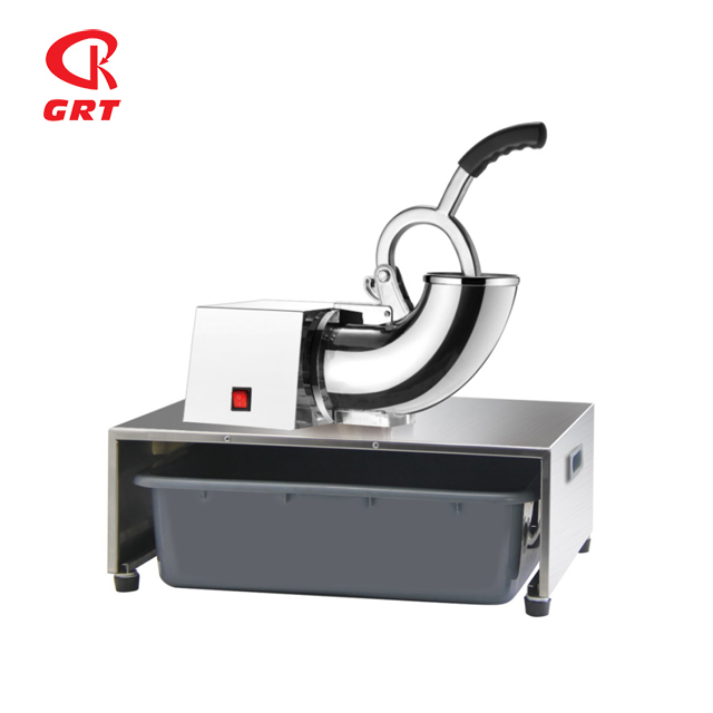 GRT - A108H New Style Stainless Steel Snow Cone Machine &Ice Cusher with plastic drawer