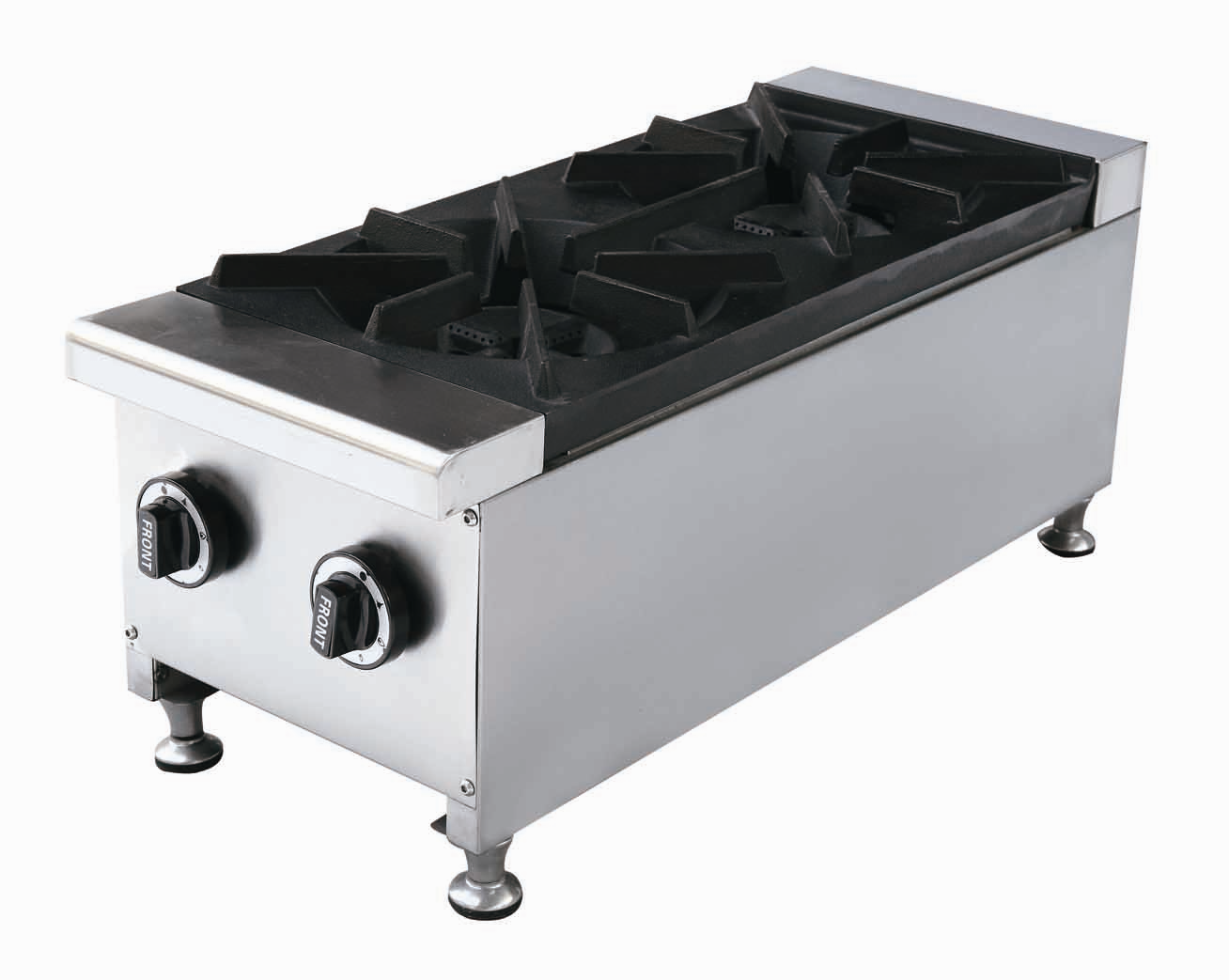 GRT-RB2 Commercial Table Top 2 Burner Gas Stove