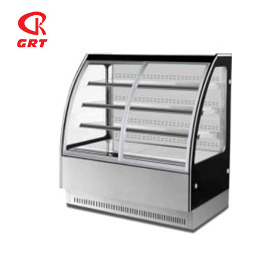 GRT-GN-1200Y3 Commercial Glass Display Bakery Cooling Showcase