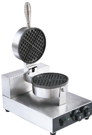 GRT-WXL1 Round Rotary Waffle Maker Kitchen Snack Equipment 