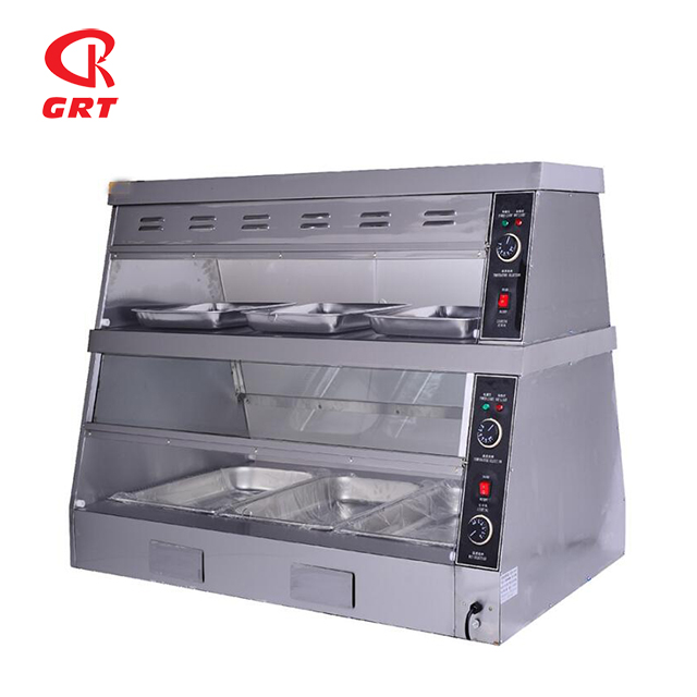 GRT-6P Stainless Steel Electric Food Warming Showcase