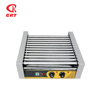 GRT-11 Big Capacity Commercial 11 Rollers Hot Dog Rotisserie Griller