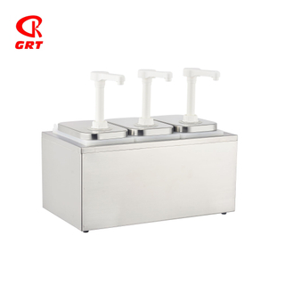 GRT-NHD139/234 Triple Head Plastic 1L/2L Sauce Pump 