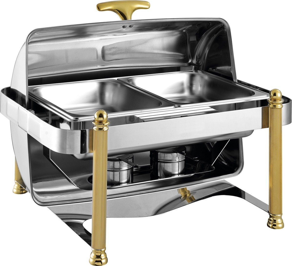 GRT-6501GH Golden Chafing Dish For Restaurance Using