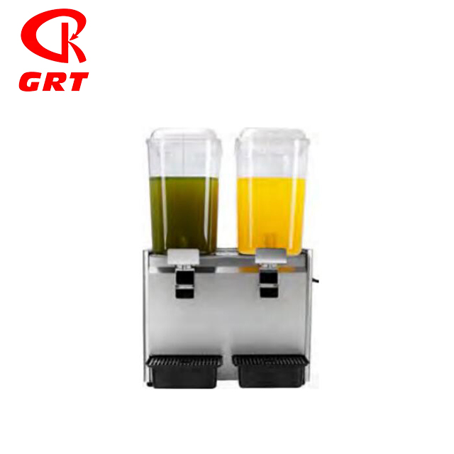 GRT-LP18*2 DoubleTank 18Lx2 Cooling Spray Juice Dispenser 