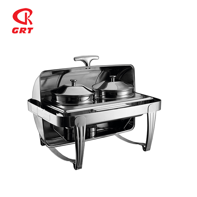 GRT-728BKS Visible Window Cheap Chafing Dish For Sale