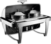 GRT-728B Stainless Steel Rectangular Chafing Dish 9L